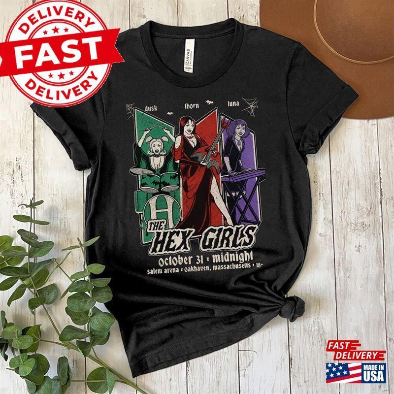 The Hex Girls Rock Band Music TShirt Shirt Concert